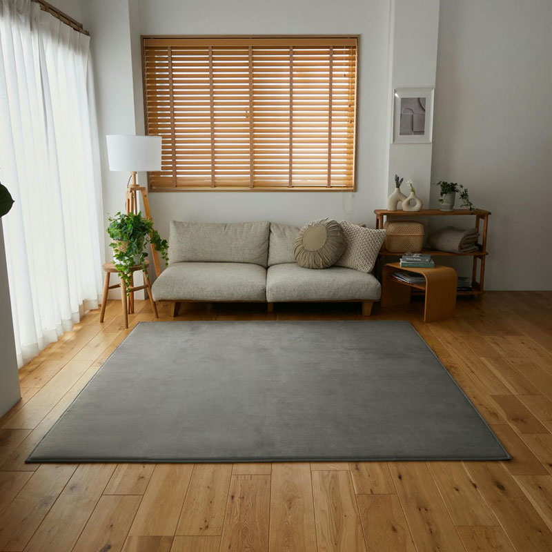 【1027116】ホリデープラス 高反発25mm 190x240cm チャコール