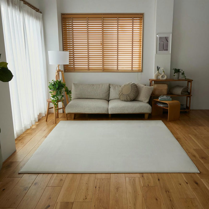 【1027105】ホリデープラス 高反発25mm 130x190cm アイボリー